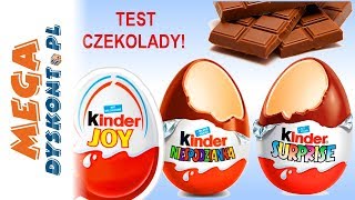 Test Czekolady • Kinder Niespodzianka vs. Jajka Niespodzianki • openbox screenshot 2