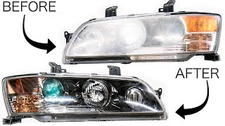 Building/Restoring Custom Headlights!