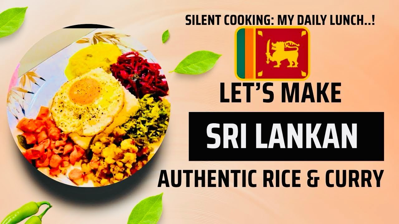 Traditional Sri Lankan Rice & Curry  🍚🥘 🥦🫜l|ගමේ රසට අපේ දිවා ආහාරය | Authentic Sri Lankan food 🍲👩‍🍳