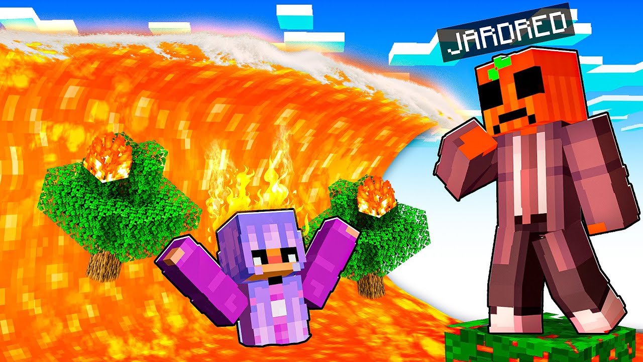 Un TSUNAMI de LAVA Inunda Mi Mundo!