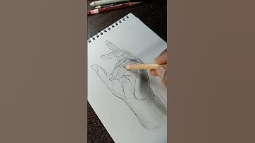Realistic Hand Drawing with Pencil | Shading #art #sketch #growarts #shorts