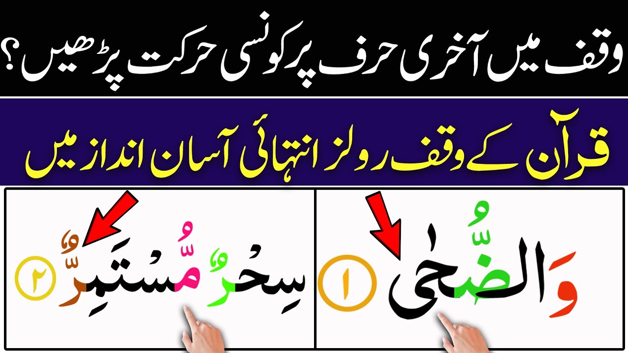 Waqf Rules in Quran | Quran pak me Waqf kesy kary | Quran palace