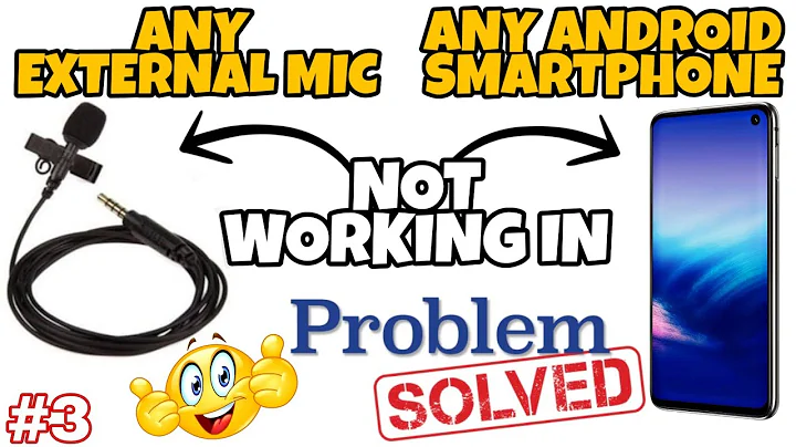 External mic not working android, how to connect external mic to android phone open camera ubon boya