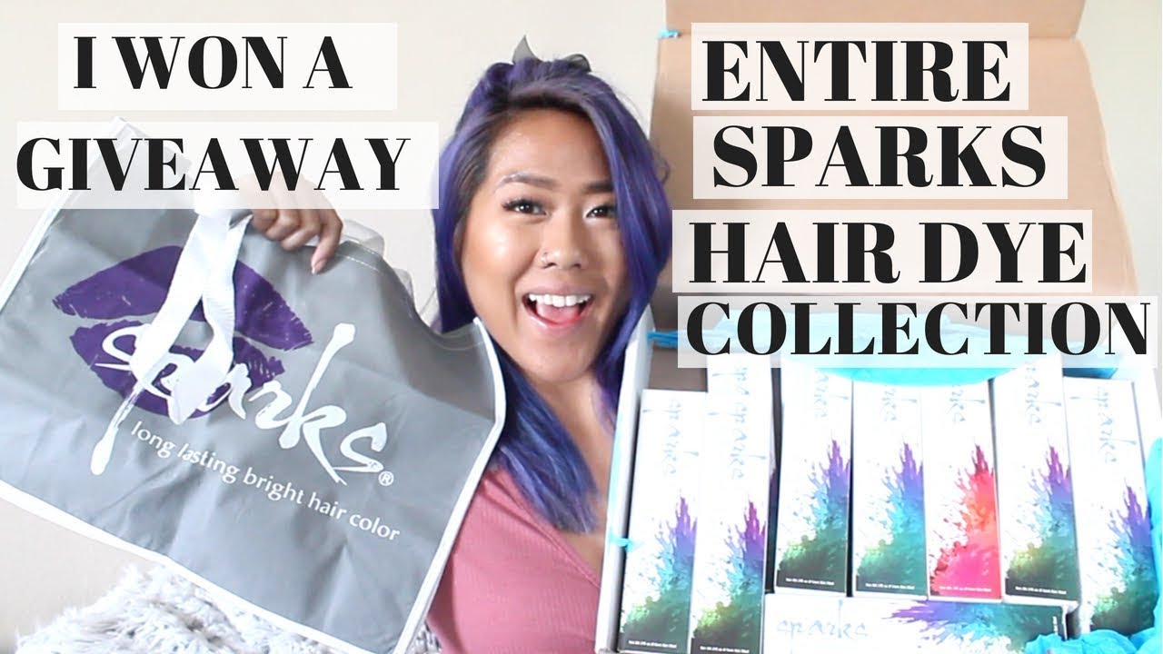 1. Sparks Hair Dye Electric Blue Review: My Experience - wide 9