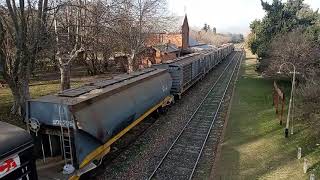 GR 6624 - NCA pasando por Estación Antártida Argentina ( Rosario, Santa Fe) 25/07/21