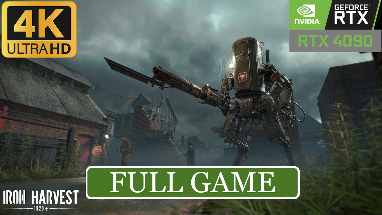 Iron Harvest – Full Game Walkthrough [RTX 4090 4K 60FPS] -No Commentary