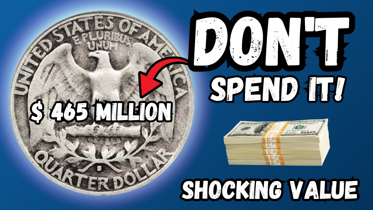 Эксперты по монетам шокированы этими редкими находками монет номиналом 25 центов с изображением В...