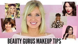 5 BEAUTY GURUS Makeup TIPS! Makeup Over 50