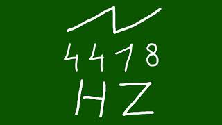 4418 hz saw