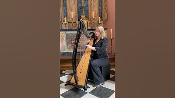 How does this harp sound? Camac Hermine  #harpmusic #harps #leverharp