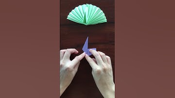 Hướng dẫn làm một con công đơn giản bằng giấy