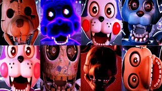 Five Nights at Candy's Remastered ALL JUMPSCARES (FNAC)