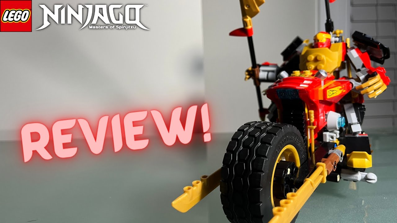 Ninjago Kai's Mech Rider EVO REVIEW! - YouTube