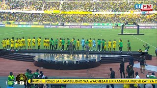 MWANZO MWISHO WACHEZAJI WA YANGA SC NA BENCHI LA UFUNDI WAKITAMBULISHWA SIKU YA WANANCHI 2023