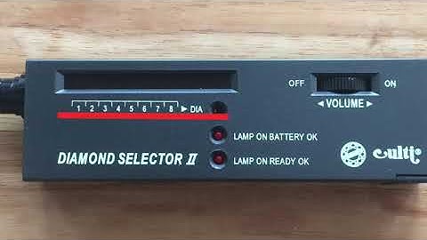 How to use a Diamond Tester