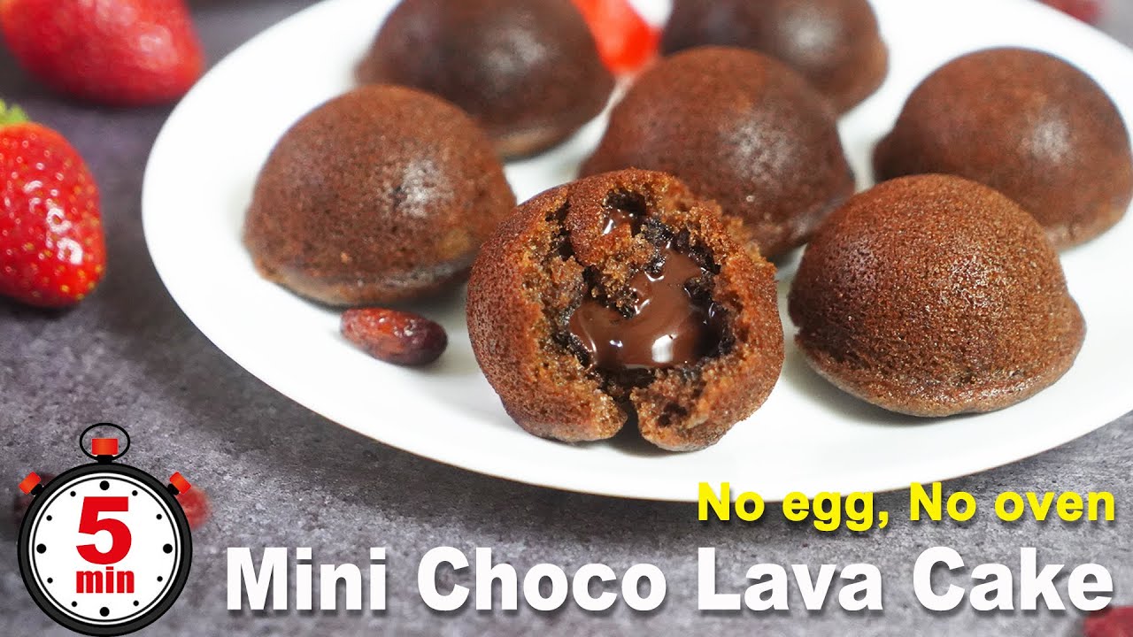 5 min Choco Lava Cake - No Egg No Oven | 5 मिनट चोको लावा केक बिना Oven | Choco lava cake | Taste Unfold
