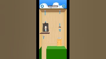 rescue cut rope puzzle stage prison break| rescue cut rope puzzle game for android and iOS #shorts
