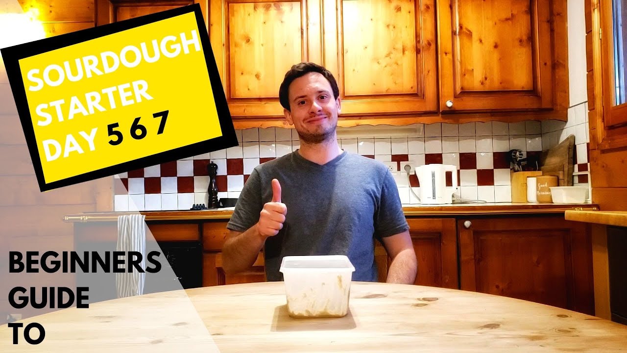 How to make sourdough starter | Day 5 6 7 