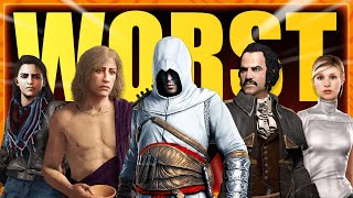 10 Worst Assassins Creed Characters