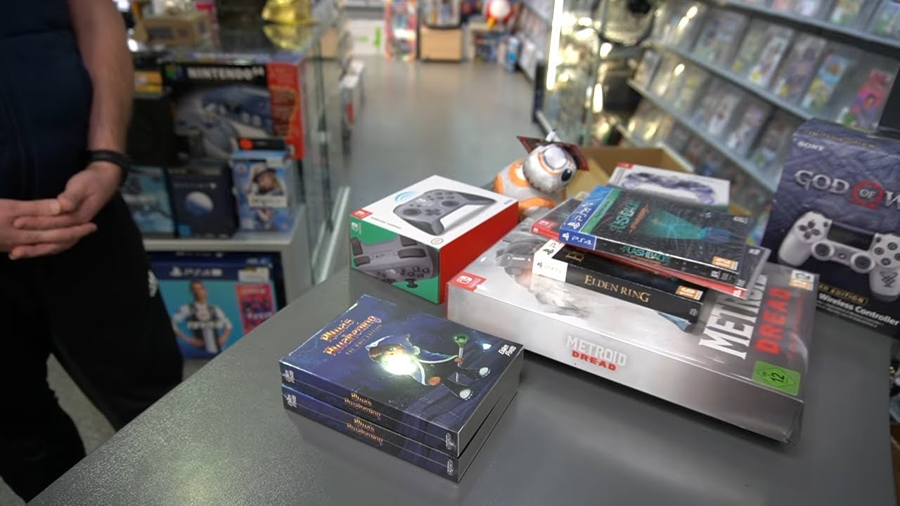 Schöne Schätze angekauft! Games/Konsolen/Raritäten Folge 86 😱 Statt Flohmarkt nun Laden Ankäufe