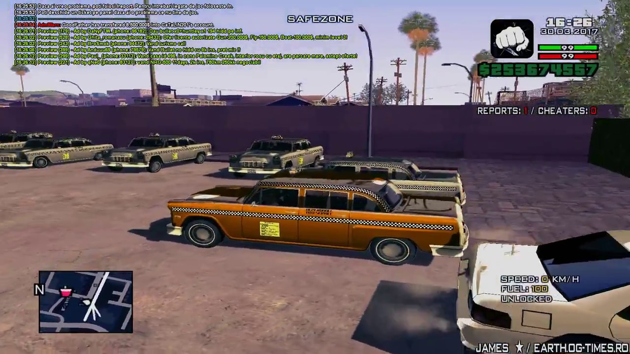 Am Lasat Liderul?? | Sunt Taximetrist??? | OG-Codes | SA:MP 61 sampacho