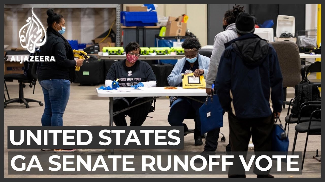 Georgia awaits results of high-stakes US Senate runoff elections