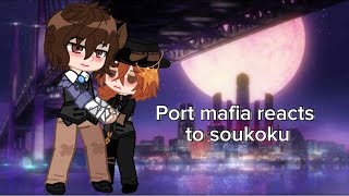 Pm react to soukoku (soukoku of course)