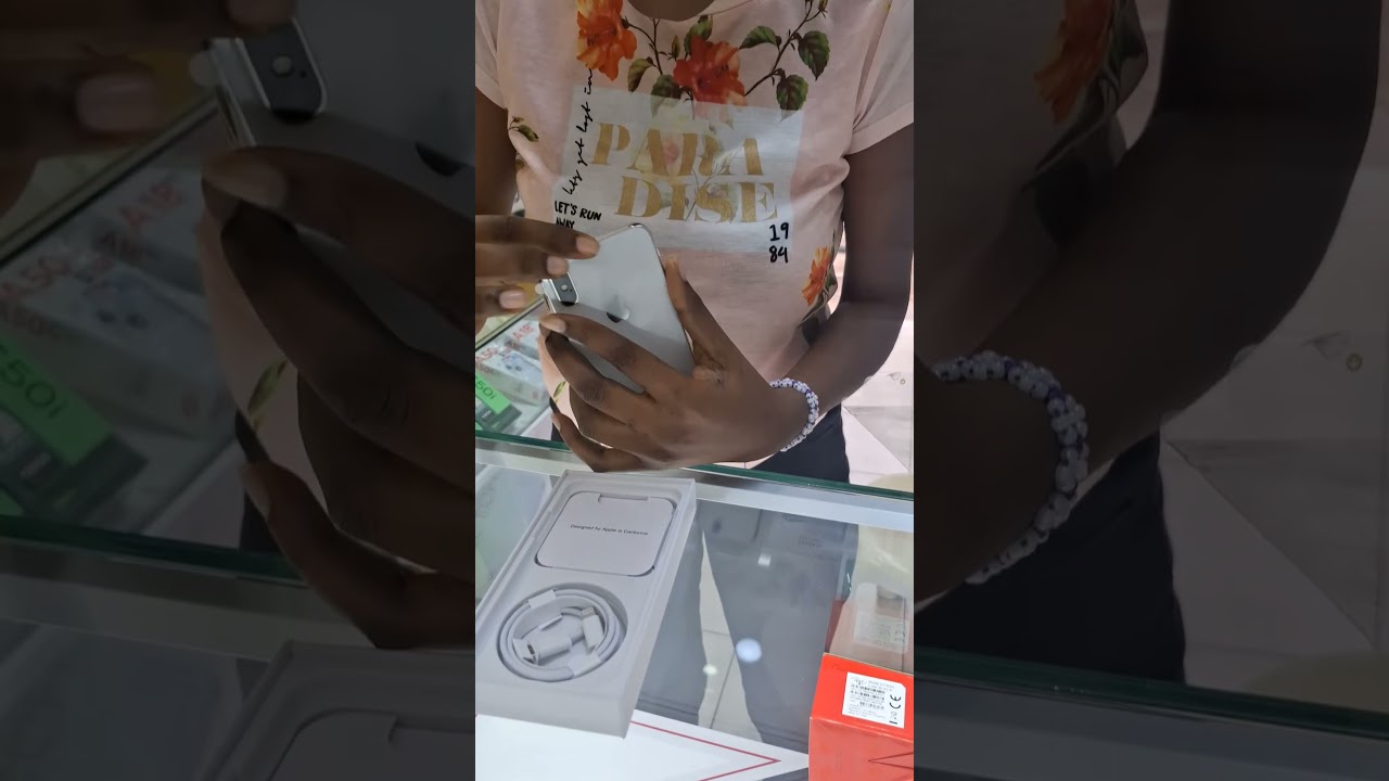loja de celulares em maputo,moçambique #short #iphone #clientesatisfeita #trending #trending