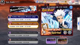 1 Hit Ultimate Epic Raid Toshiro Hitsugaya  Bleach Brave Souls