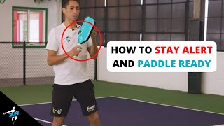 How To Fix Your Ready Position | Zane Navratil Pickleball
