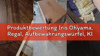 Produktbewertung Iris Ohyama, Regal, Aufbewahrungswürfel, Kleines Beistellmöbel, Tür mit Clips, Stap