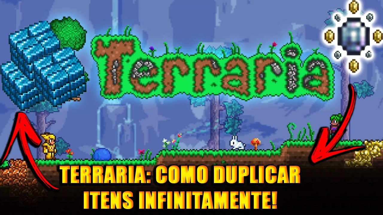 Dinheiro infinito Terraria 1.4.4.9 sem farm #terraria #terrariabug