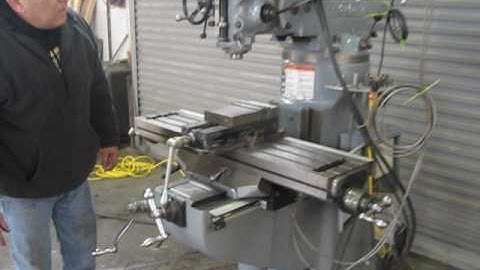 9" x 42" Bridgeport Vertical Milling Machine - Michael Fine Machinery