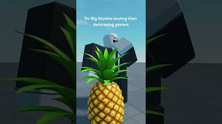 #funny #roblox if a pineapple is in the dobig studio short
