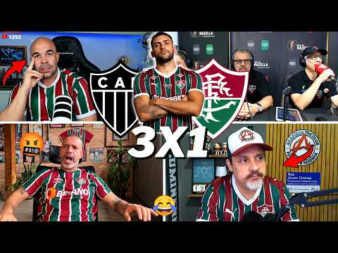 REAÇÕES DOS TRICOLORES REVOLTADOS | ATLÉTICO-MG 3 X 1 FLUMINENSE | BRASILEIRÃO 2026- VAMOS RIR KKKK