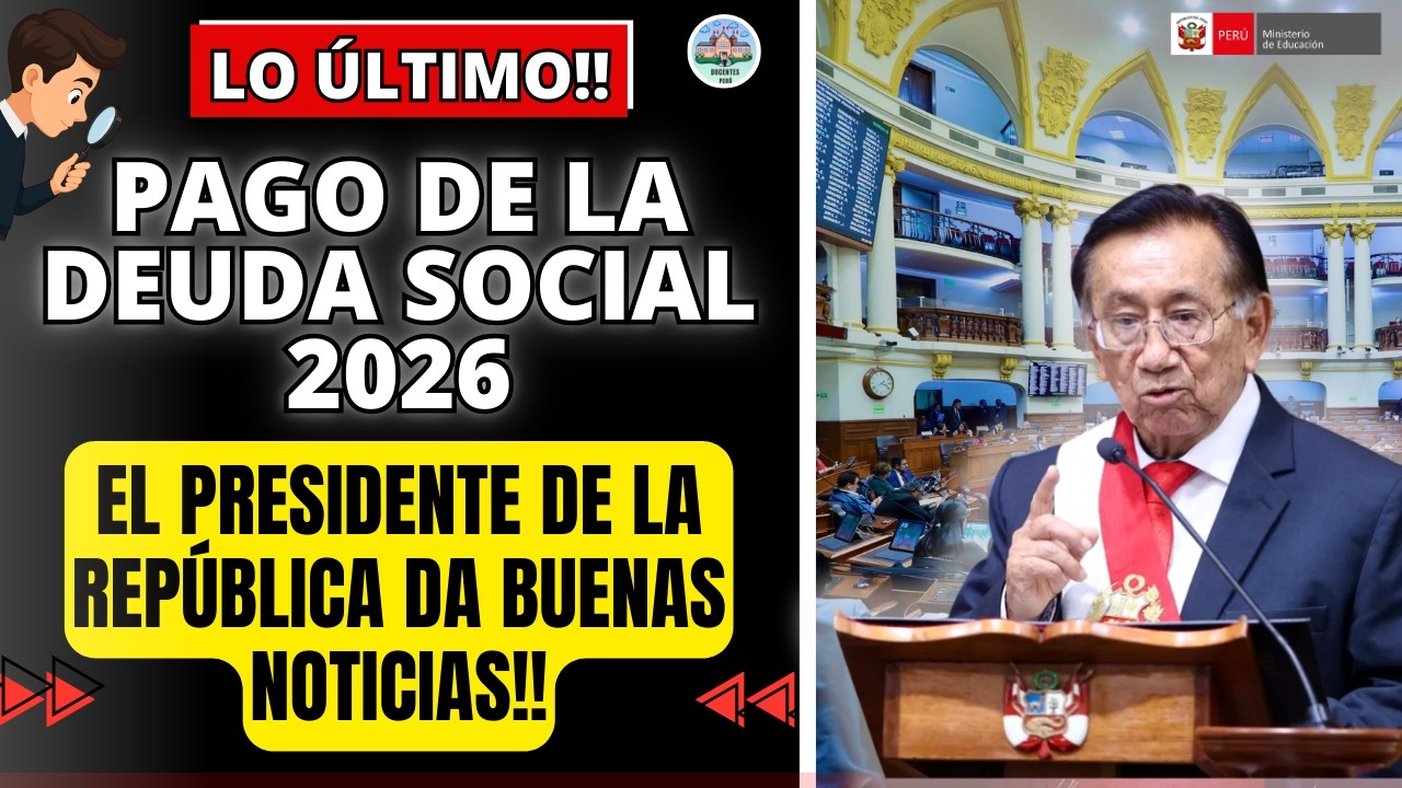 𝐏𝐀𝐆𝐎 𝐃𝐄 𝐋𝐀 𝐃𝐄𝐔𝐃𝐀 𝐒𝐎𝐂𝐈𝐀𝐋 𝟐𝟎𝟐𝟔 || 𝐄𝐋 𝐏𝐑𝐄𝐒𝐈𝐃𝐄𝐍𝐓𝐄 𝐃𝐀 𝐁𝐔𝐄𝐍𝐀𝐒 𝐍𝐎𝐓𝐈𝐂𝐈𝐀𝐒!! (𝐏𝐀𝐆𝐎 𝐏𝐎𝐑 𝐏𝐑𝐄𝐏𝐀𝐑𝐀𝐂𝐈𝐎́𝐍 𝐃𝐄 𝐂𝐋𝐀𝐒𝐄𝐒)