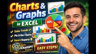 Stop Boring Data! Create Stunning Charts & Graphs in Excel with SmartDesk Academy