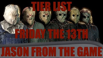 Friday the 13th Ranking Jasons from the game