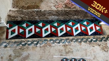 New 3d marble border design | How to make Marble digital border Marble border|marble border design