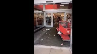The Inside Of Target Store Completely Wiped Out During Protests In Minneapolis