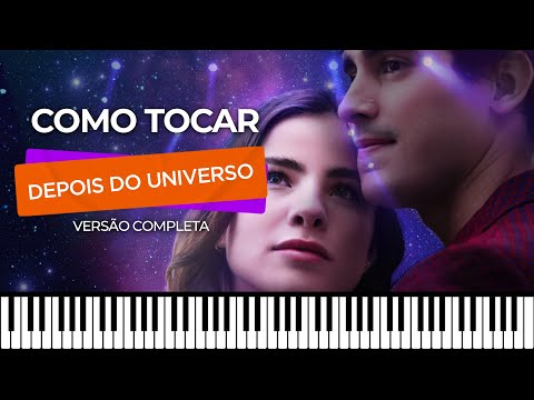 COMO TOCAR  Depois do Universo - Giulia Be • Versão completa NO TECLADO/PIANO