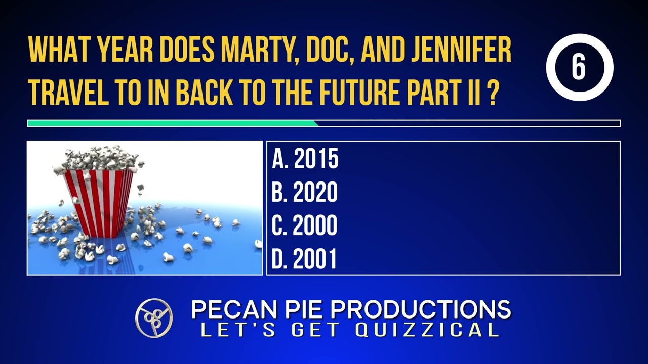 Pecan Pie Productions • Let's Get Quizzical • May Trivia 4