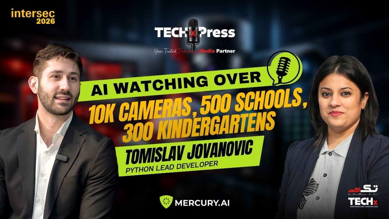 AI Securing Smart Campuses | Tomislav Jovanovic | Mercury.AI | Intersec 2026