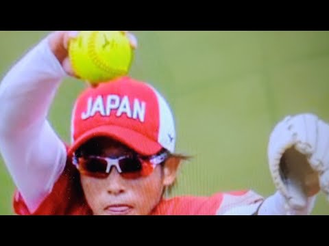 上野由岐子金属バットを折る瞬間#金属バット#上野由岐子#東京オリンピック