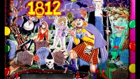 Pinmusic: Class of 1812 - Zombies raps + multiball theme