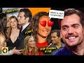 Celebrities flirting with henry cavill