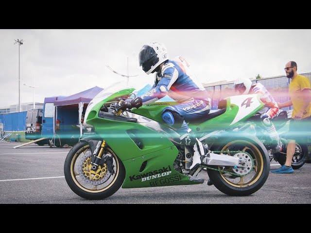 Fast 'n Green. Kawasaki Zxr 750, - YouTube