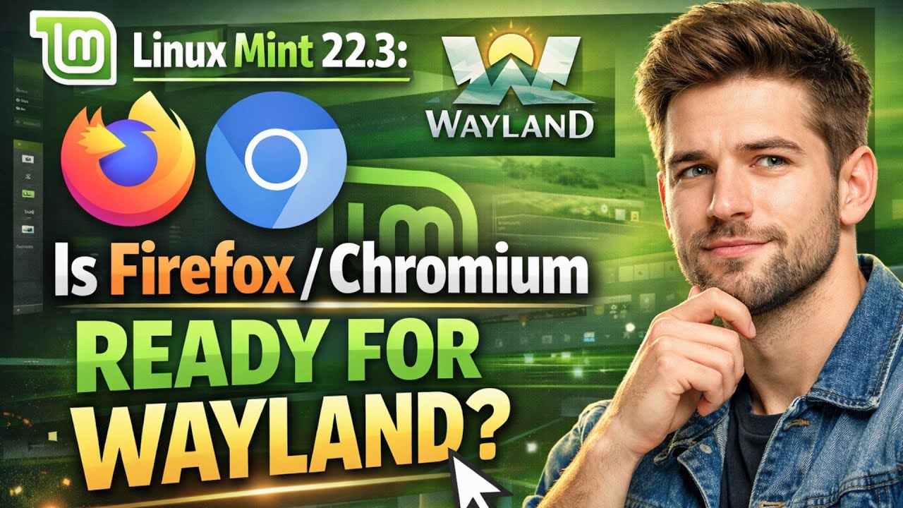 Linux Mint 22.3: Is Firefox/Chromium Ready for Wayland? - YouTube