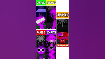 Incredibox Sprunki Phase 7 Definitive Alive VS Pyramixed VS Swapped VS BUT Phase 2 VS Remastered