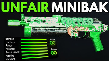 new MINIBAK is *UNFAIR* in WARZONE2! (Best MINIBAK Loadout)